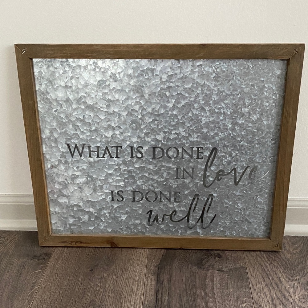 Rustic Gray and Brown Wall Decor